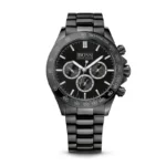 HUGO BOSS 1512961 44mm Men's Stainless Steel Chronograph Watch - Black